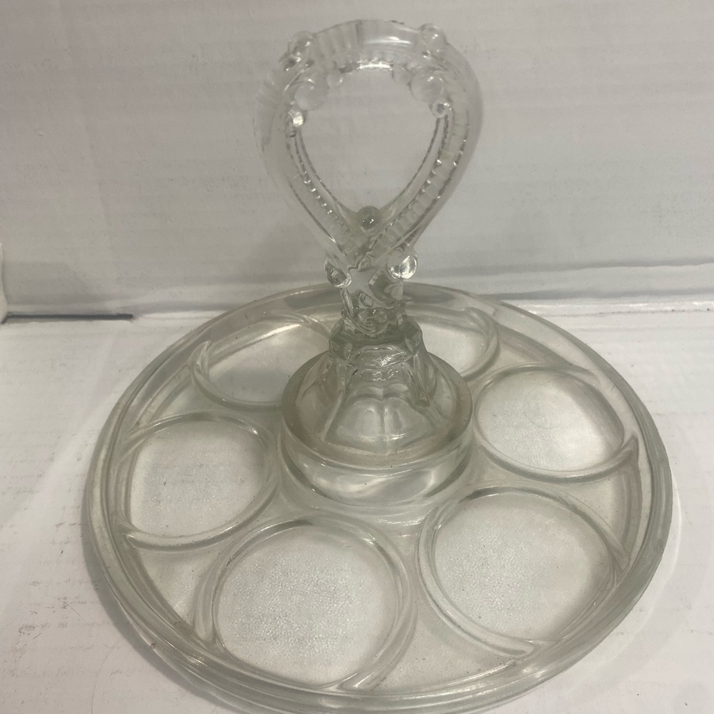 Clear Glass beverage‎  Platter